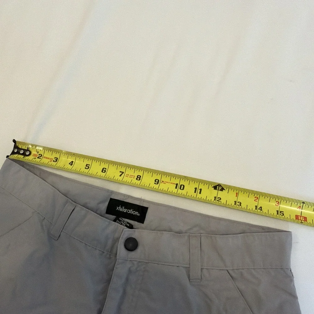Xhilaration Women's Gray Cargo Pants Size‎ 13 Joggers Athleisure Y2k Baggy Punk